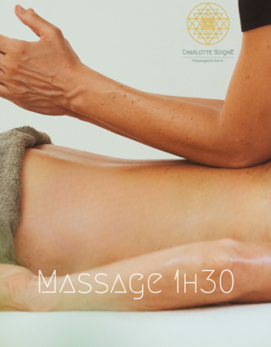 Massage 1h30 toucher, détente et thérapeutique